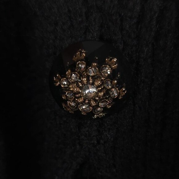 NWT DEMOCRACY Pullover Top Sweater V neck Tie STYLE B6092CKSW Size SMALL - Picture 8 of 11